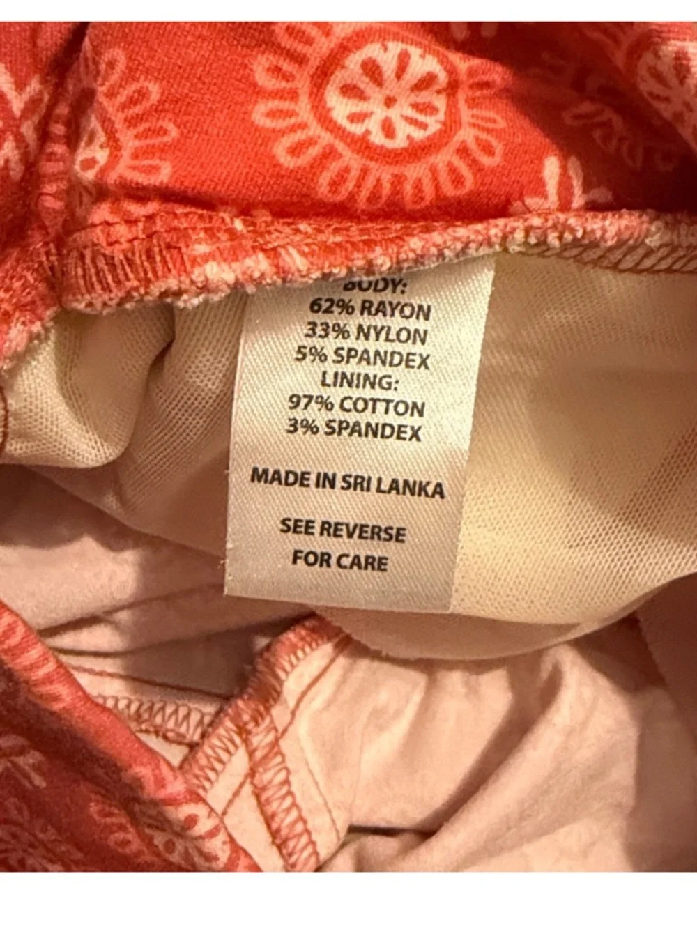 SPARTINA 449 MAREN PULL-ON PANT PATTERN HOUSE BOHO CIRCLES size Small - Picture 6 of 7